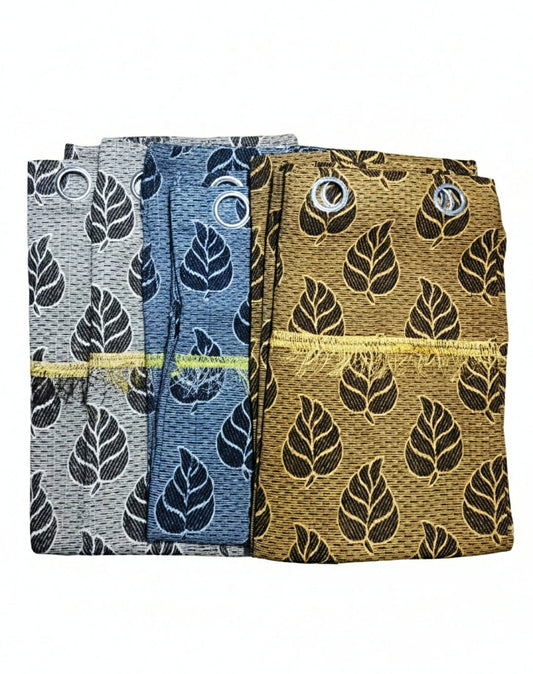 3 piece curtains available in different design